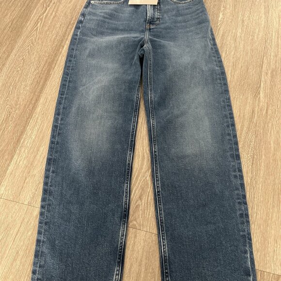 Everlane NWT Women’s The Way High Jeans Size 25 Blue RTR - Picture 1 of 5